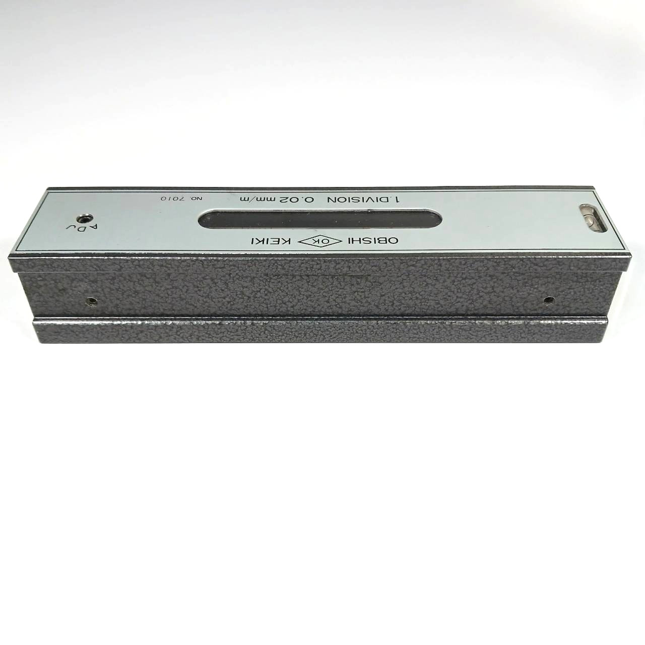 OBISHI KEIKI Precision Level 1DIV. 0.02mm/m No.7010 Machinist Tool JAPAN BA255T