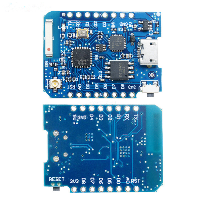 D1 Mini Pro NodeMCU WiFi LUA ESP8266 ESP-12 WeMos Microcontroller w/ Antenna US