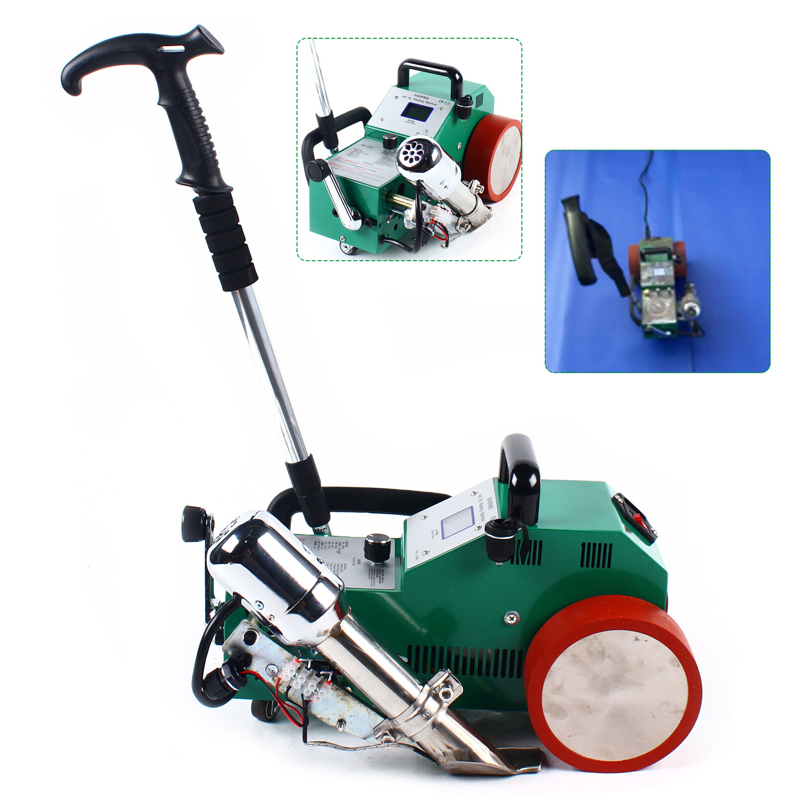 Automatic PVC Banner Welding Machine Heat Jointer Plastic Fabric Welder Hot Air