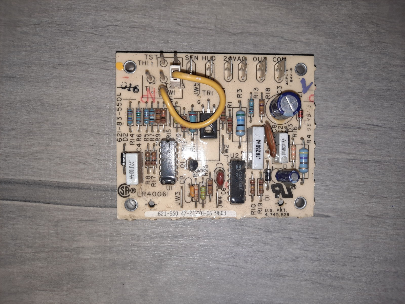 Rheem Ruud Defrost Control Board 47-21776-06 621-550 62I-83-550L (9376) F1 AM