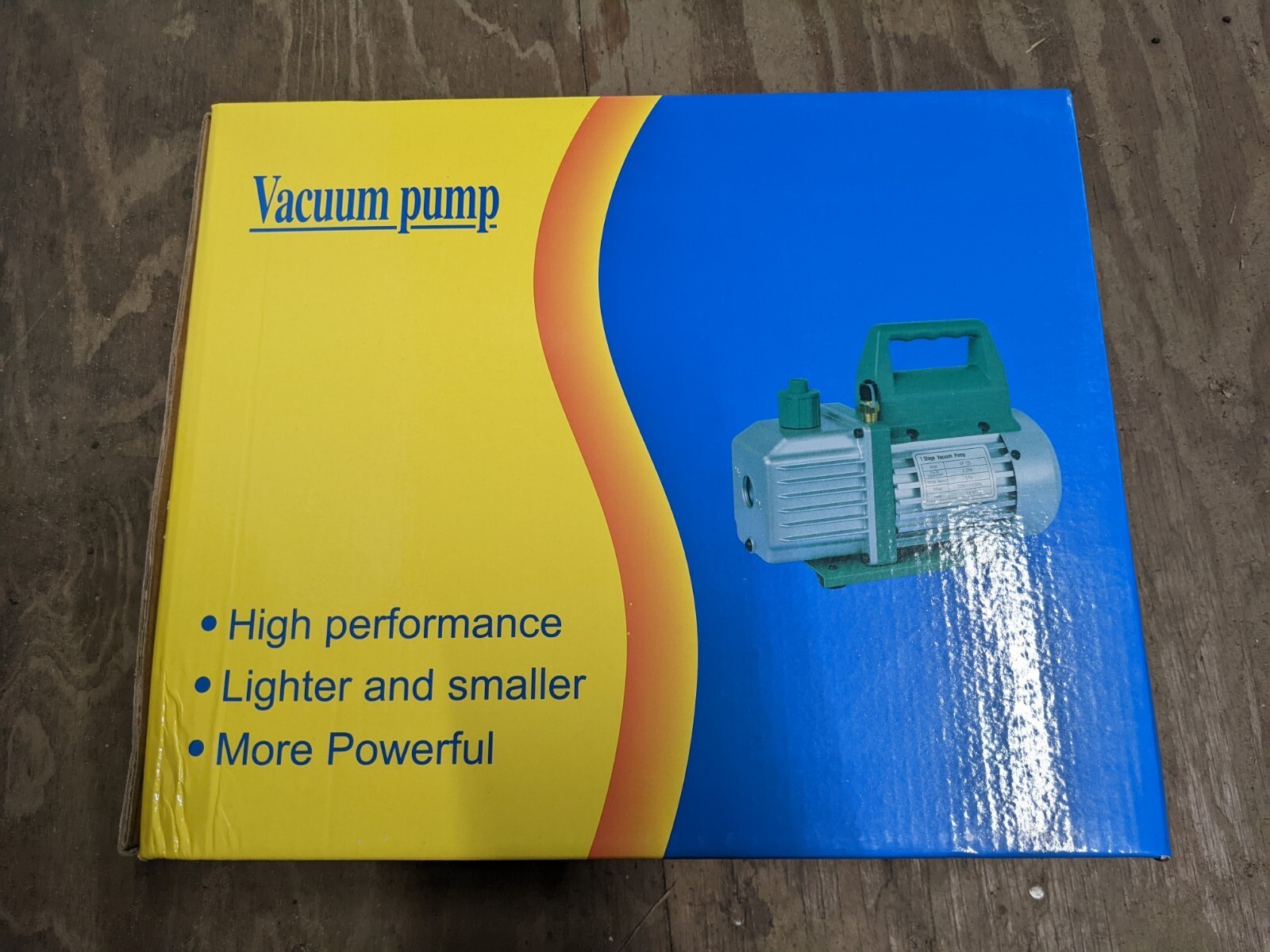 Zeny Vacuum Pump D1-1090A still in original box Model VP125+