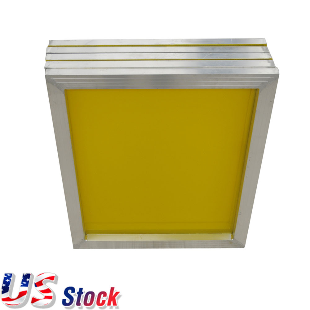 6Pack 23″ x 31″ Aluminum Silk Screen Printing Frame With 200 Yellow Mesh