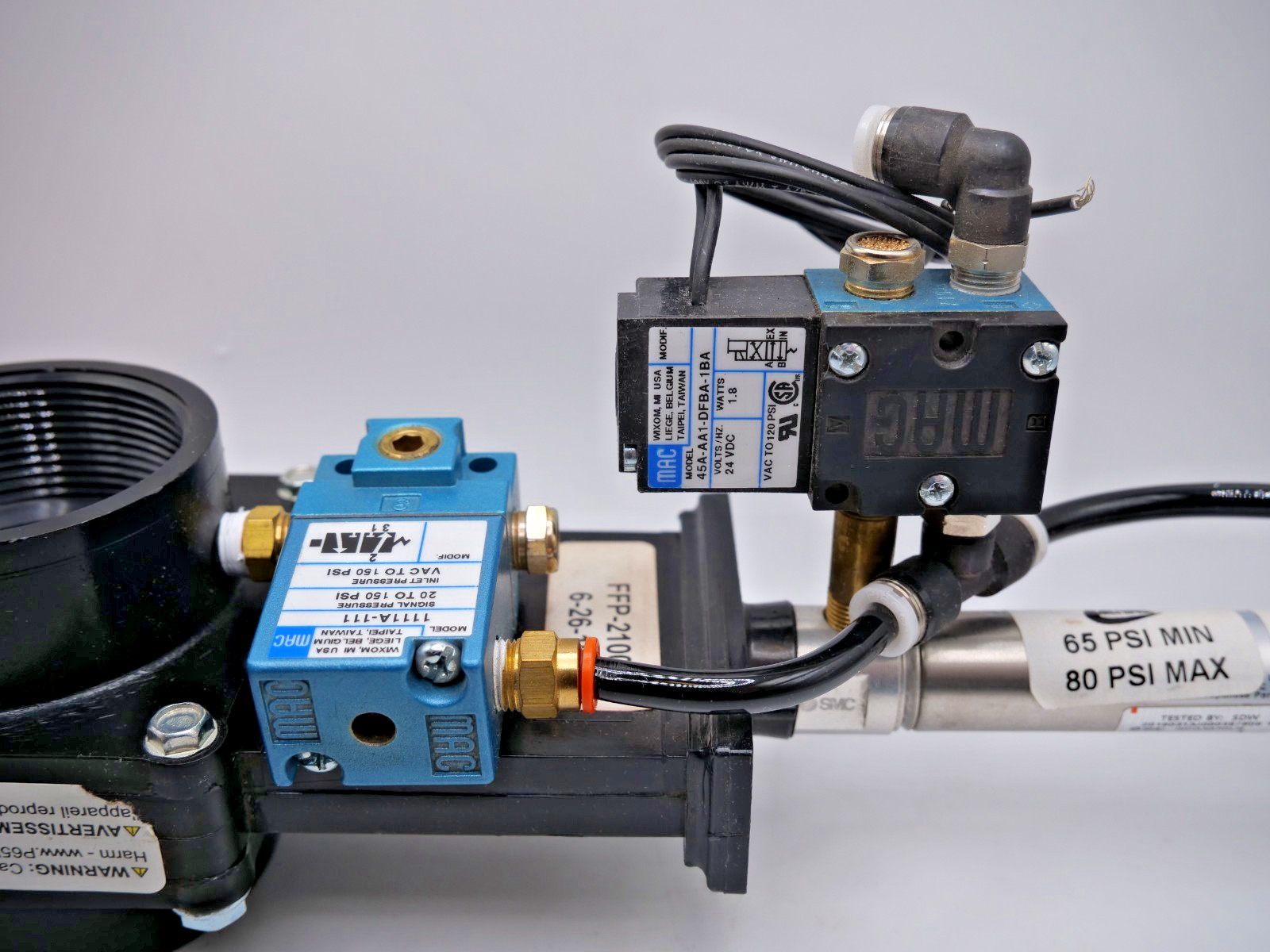 2″ Vacuum/Automatic 2-Way Gate Valve – FFP-2100 Assembly