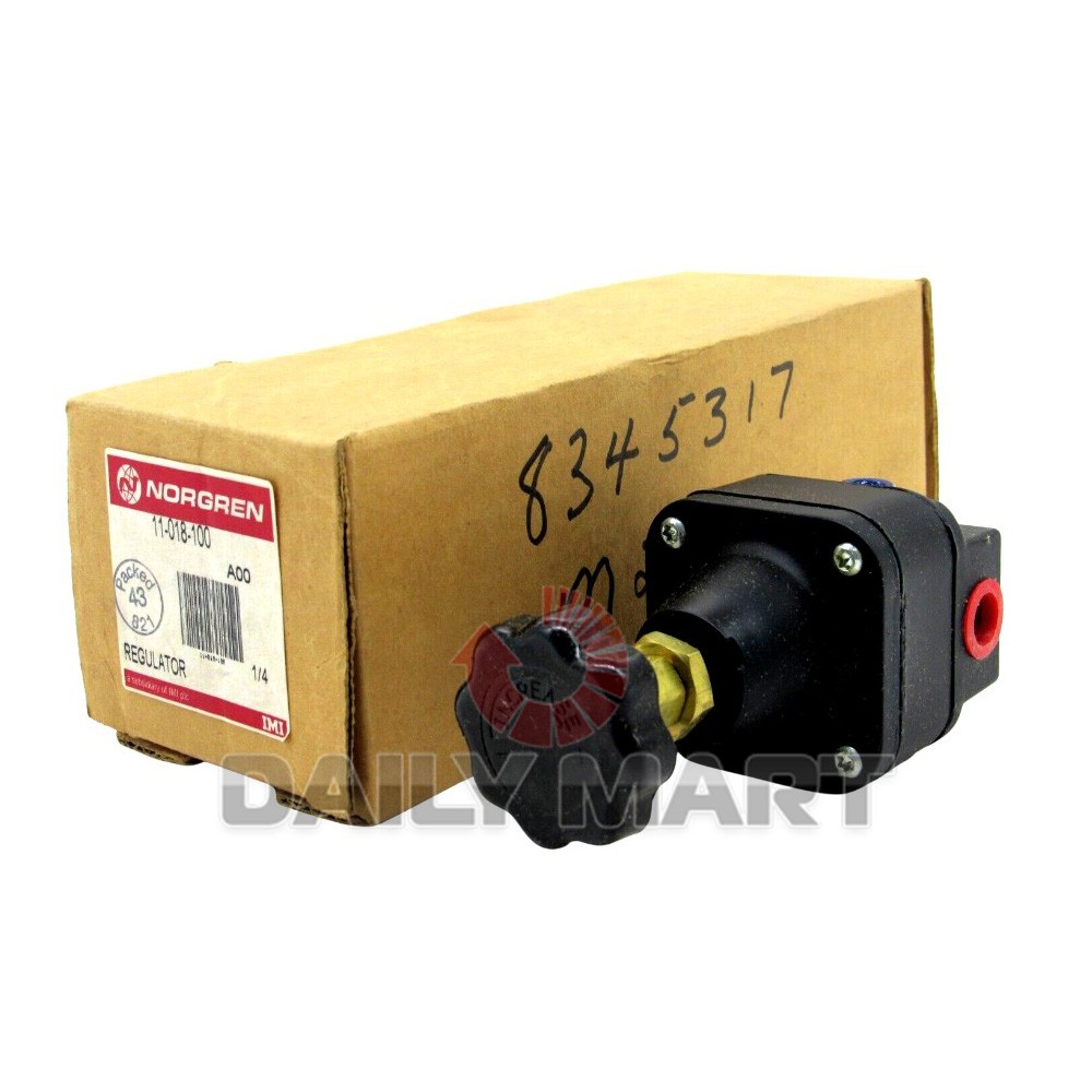 New In Box NORGREN 11-018-100 Pressure Regulating Valve