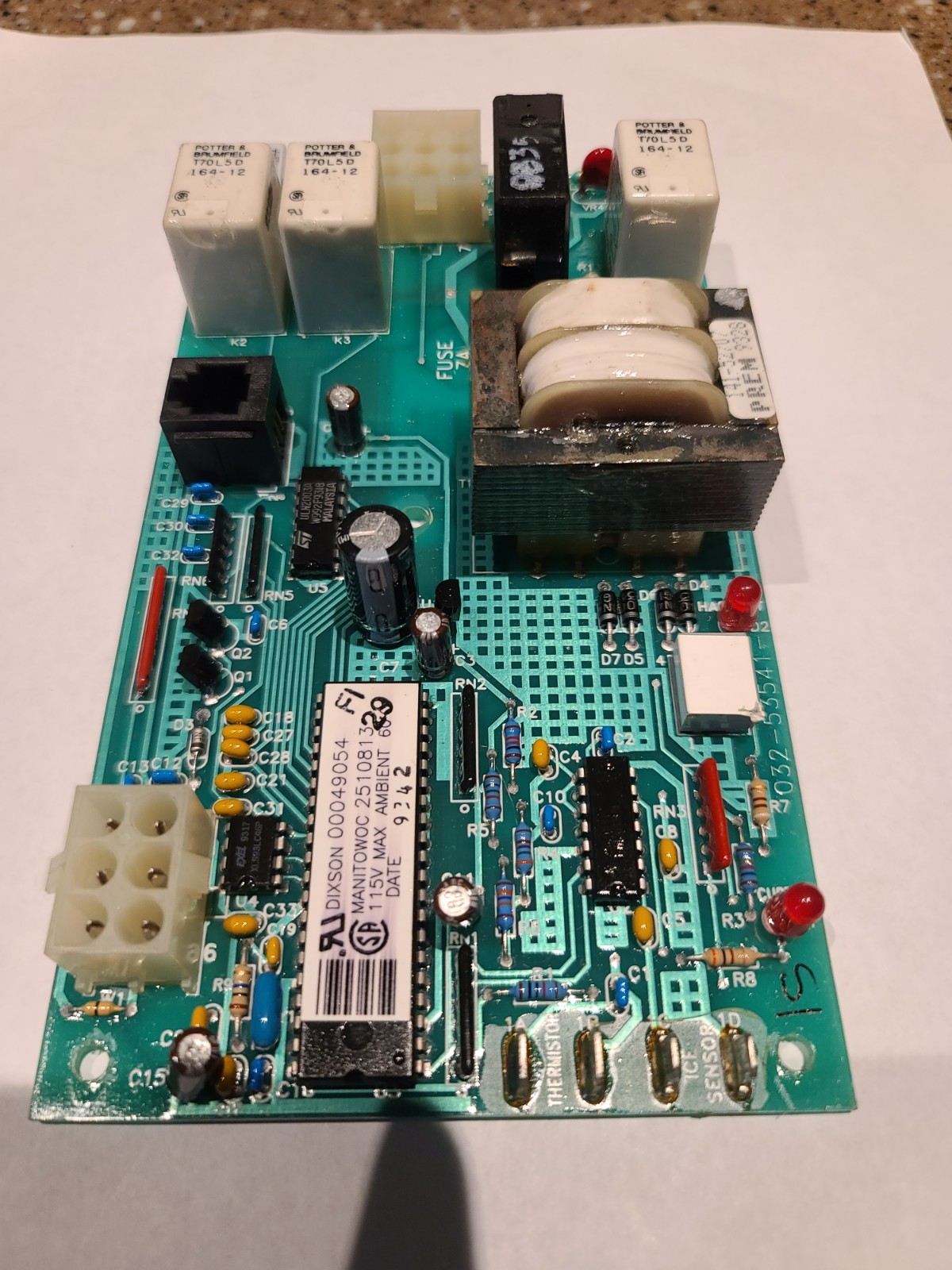 Manitowoc 76-2376-3. 115V UNITIZED SENSOR ASSEMBLY. Obsolete Item.