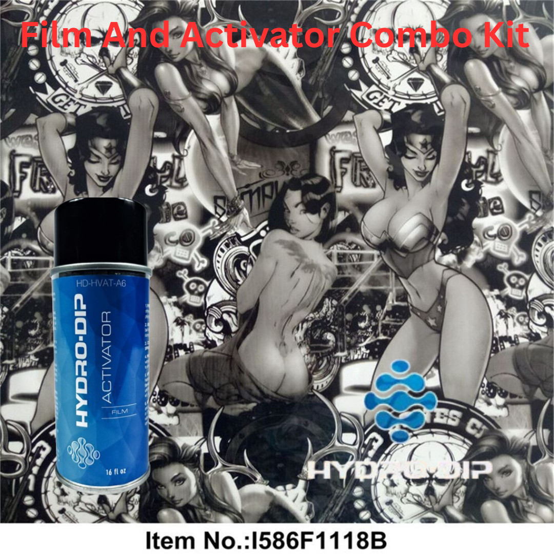 Hydro Dip Film Activator Combo Kit HD-I418 Wonder Women