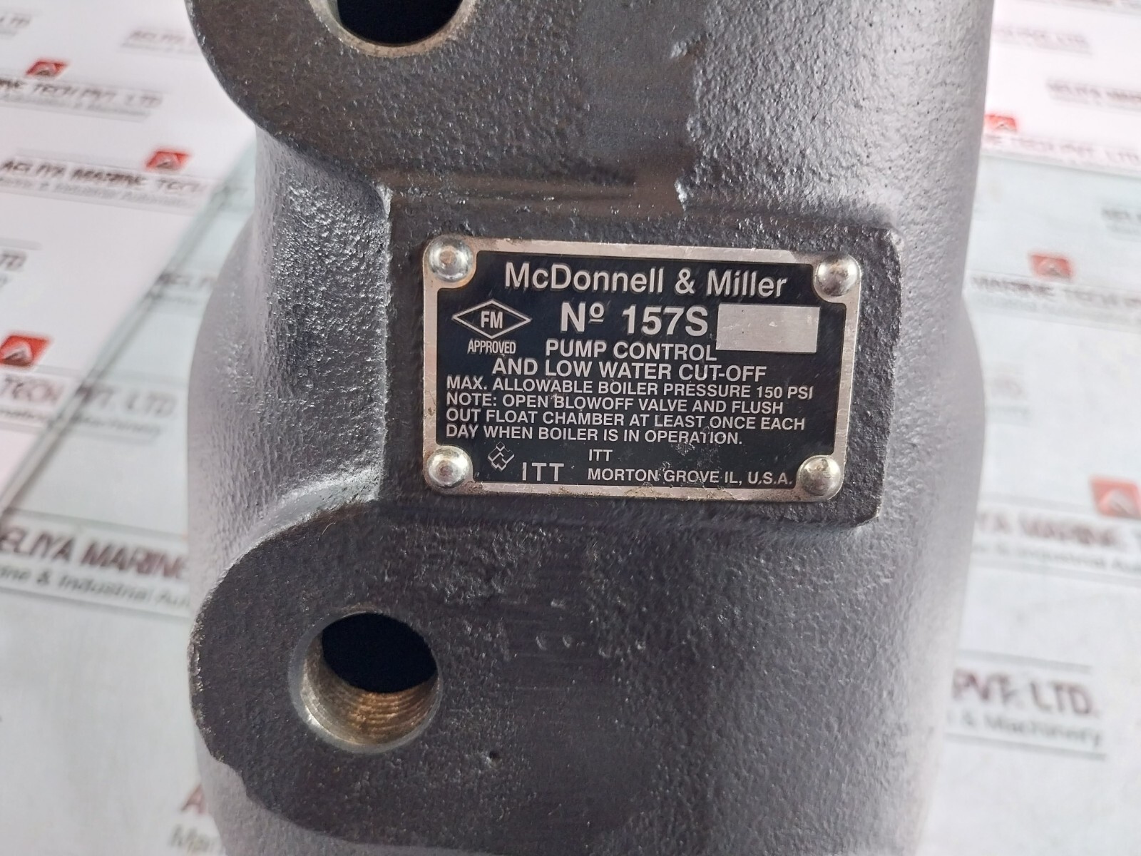 McDonnell & Miller 150SHD Low Water Cut-off/Pump Controller 150 PSI 115V/230V AC