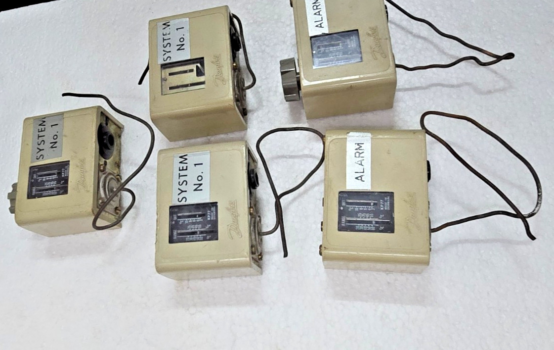 KP77 Pressure Control Danfoss Denmark USED LOT OF 5 pc KP 77
