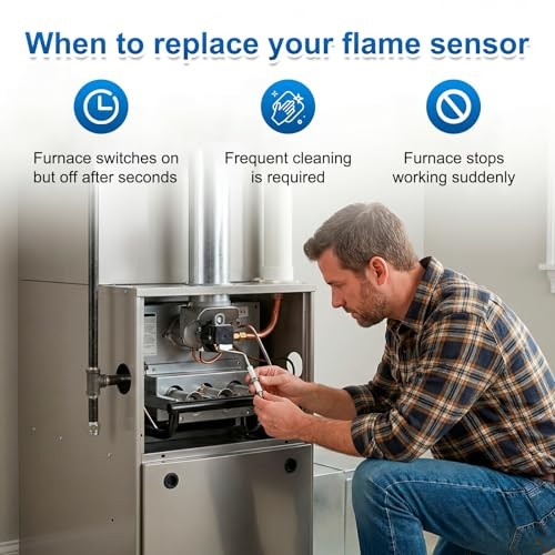 Furnace Electrode Flame Sensor LH680014 LH680534 for Carrier Bryant Payne 2 Pack
