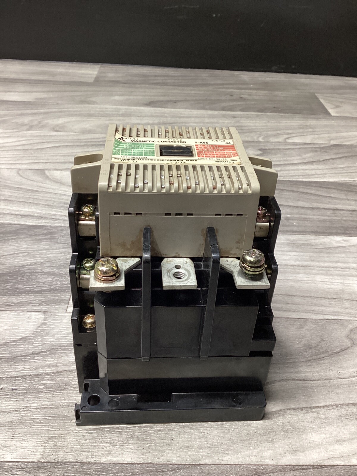 MITSUBISHI MAGNETIC CONTACTOR S-K95 200-240V 50/60hz #120D102PR5