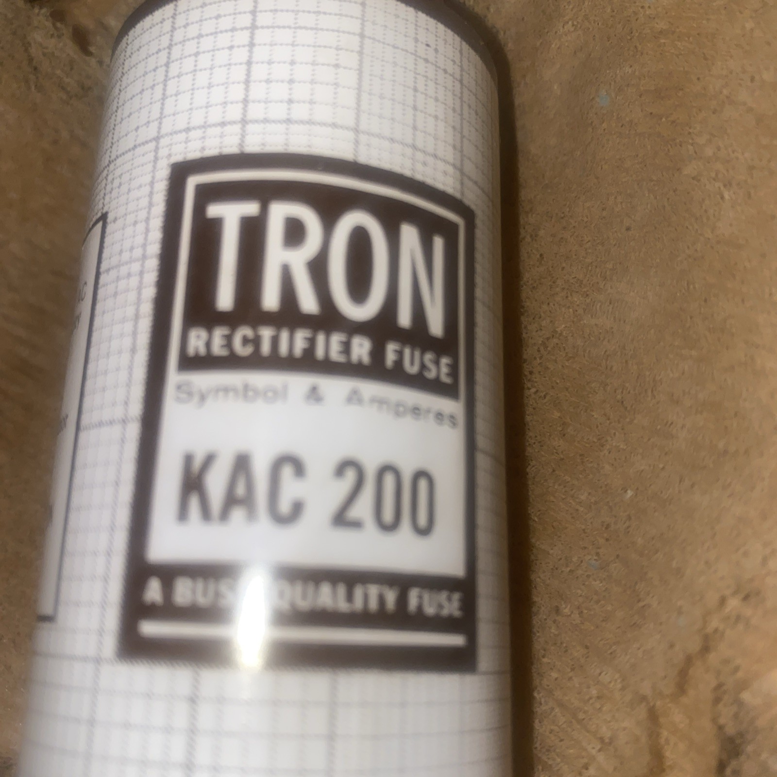 BUSS BUSSMANN TRON KAC 200 Rectifier Fuse 35 AMP 250V
