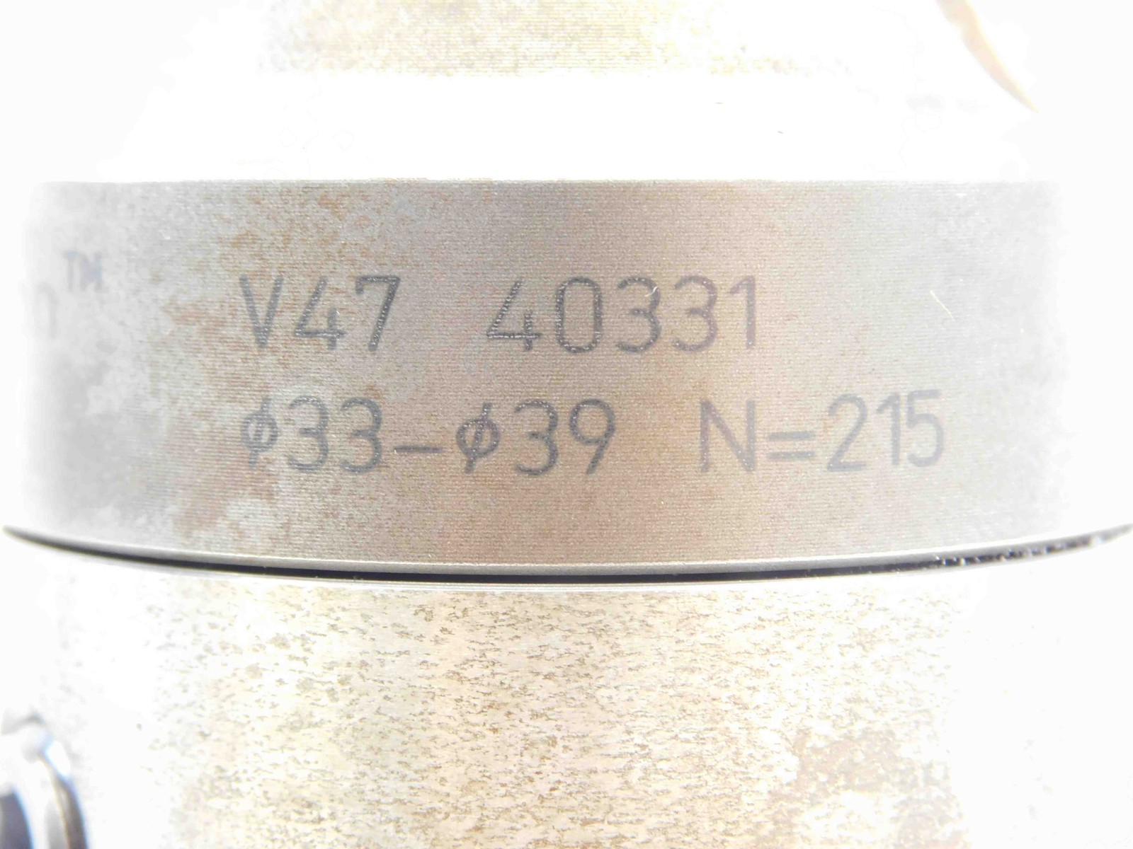 KOMET 1 1/2 O.D. COOLANT INDEXABLE INSERT DRILL V47 40331 BT40 SHANK 2 FL 1.5