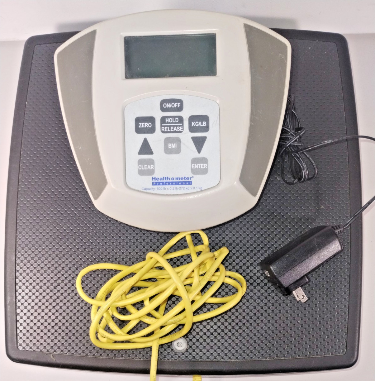 Digital Medical Weighing 660 LB Scale Model 752KL Health O Meter Remote Display