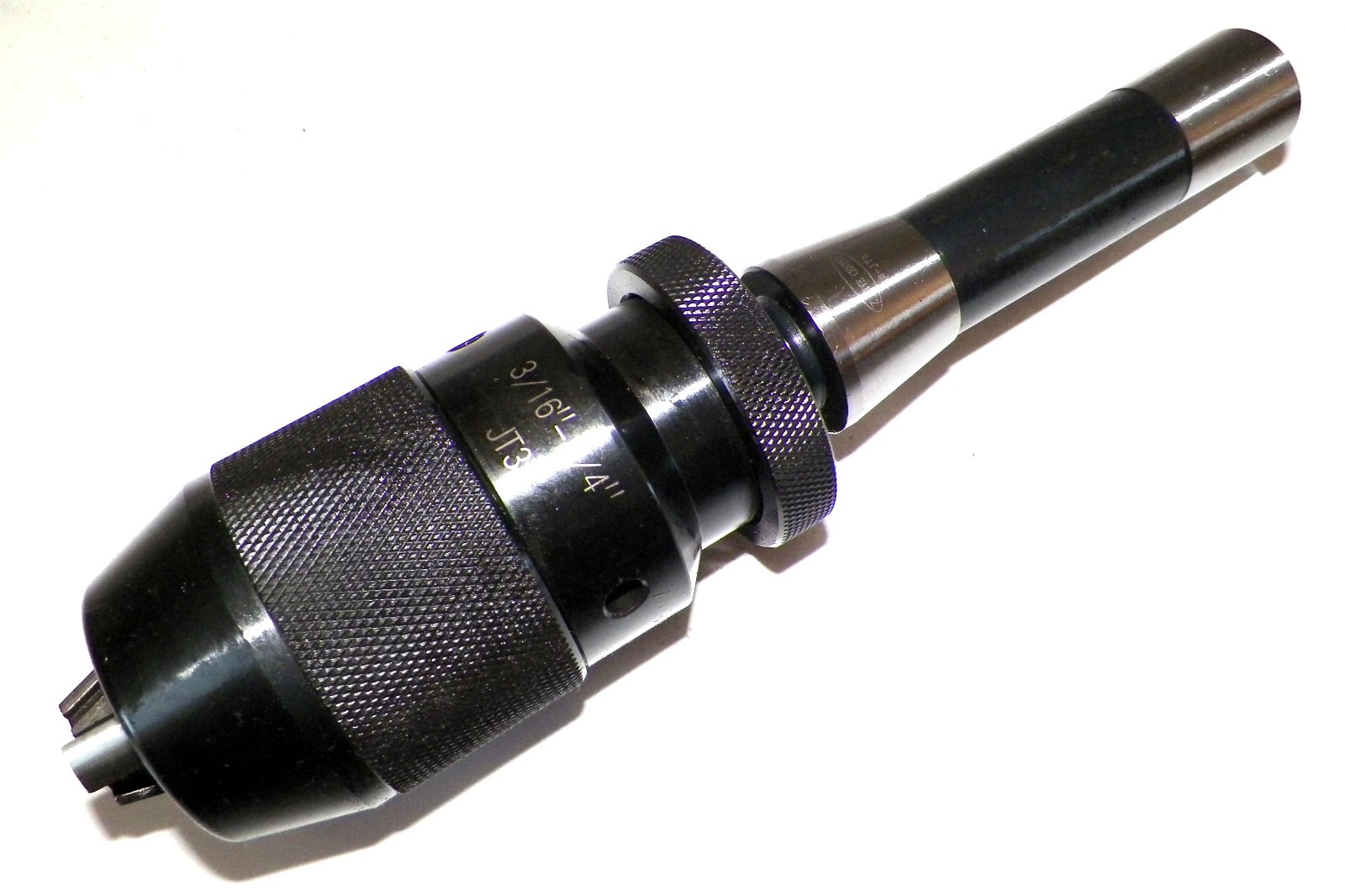 Keyless 3/16″- 3/4″ Drill Chuck Self Tighten With R8 Shank