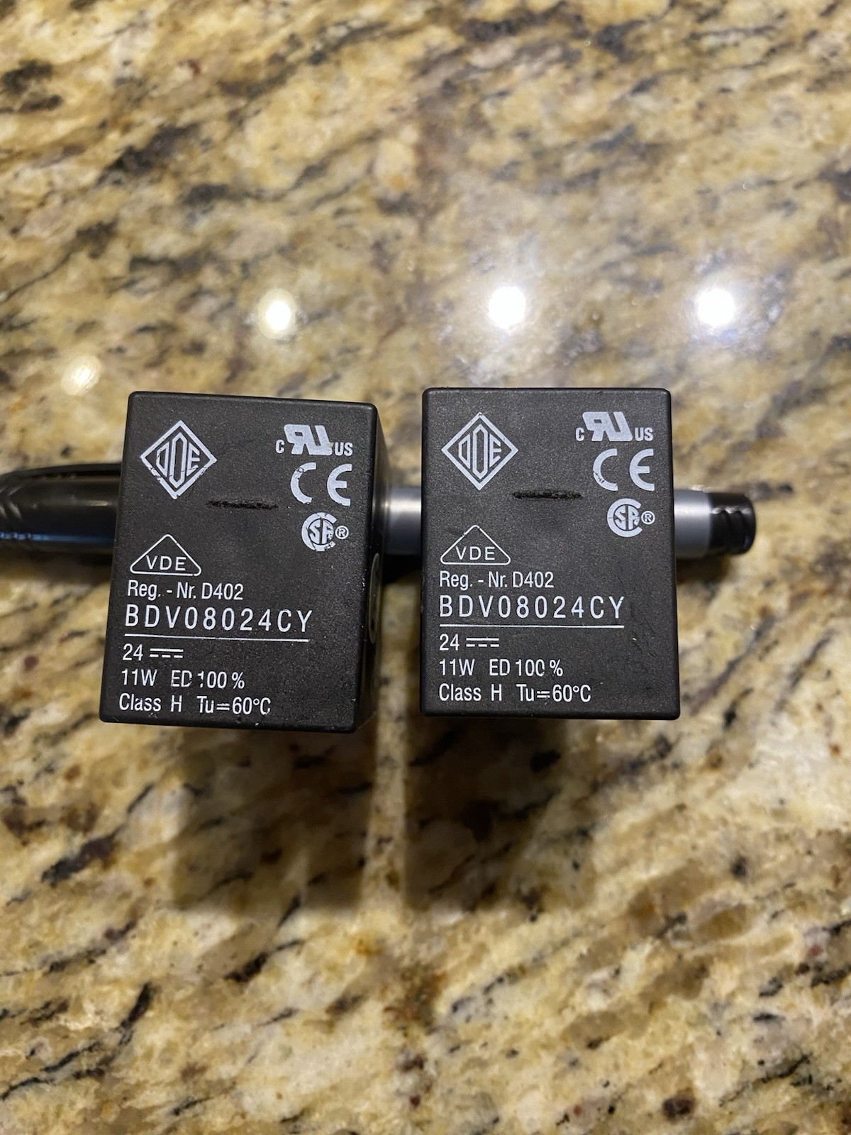 Ode Solenoid Coils BDV08024CY 24VDC, 11W – Excellent Condition