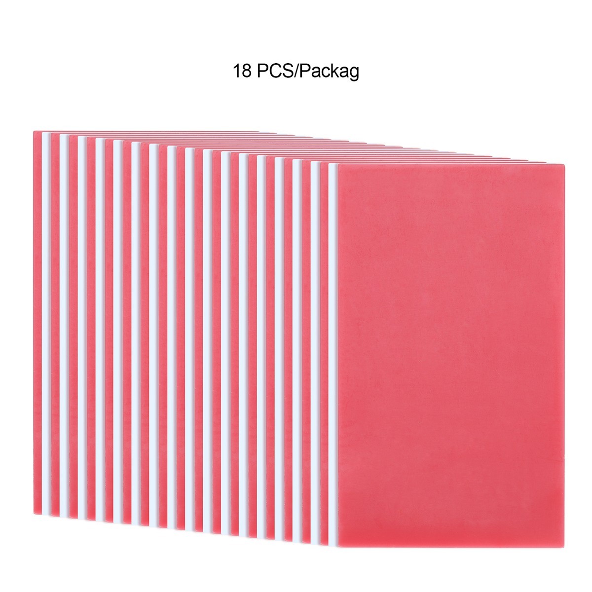 18 Sheets Dental Base Plate Perfect Wax Pro Pink All Seasons For Lab and Jewlery