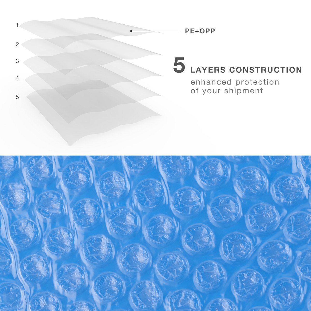 #0 ( Blue ) Poly Bubble Mailers Envelopes Bags 6.5×10 X – Wide CD DVD