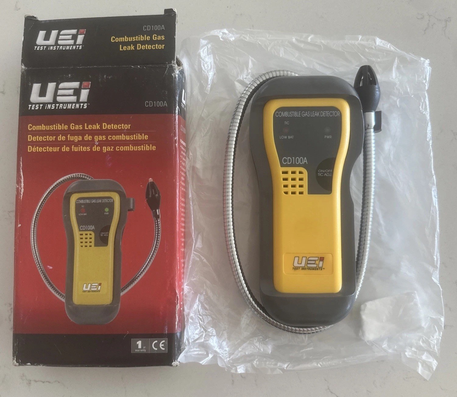 Open Box – UEi Test Instruments Combustible Gas Leak Detector CD100A