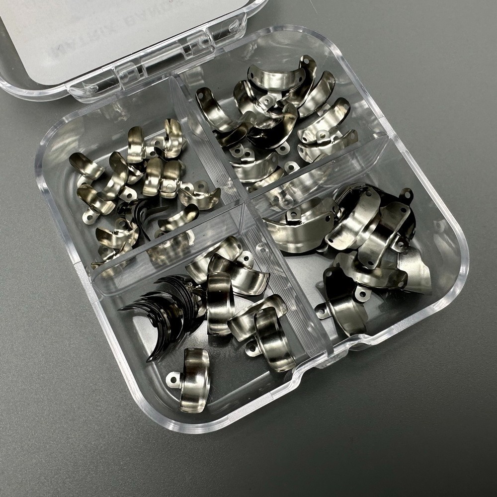 Dental Matrix Bands Ring Clamp Sectional Matrice Fit Garrison Palodent