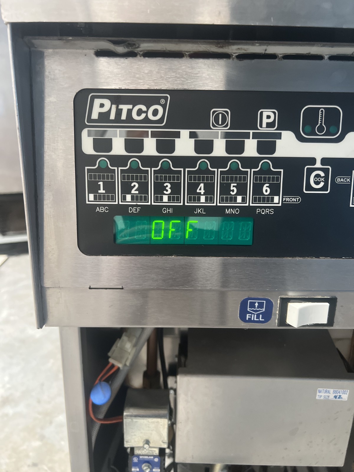“PITCO SRTG” COMMERCIAL 17.5 G NATURAL GAS RETHERMALIZER ON CASTERS