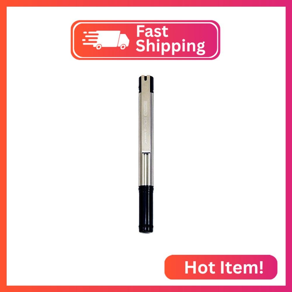 Zebra Pen F-301 Compact Retractable Ballpoint Pen, Stainless Steel Barrel, Fine