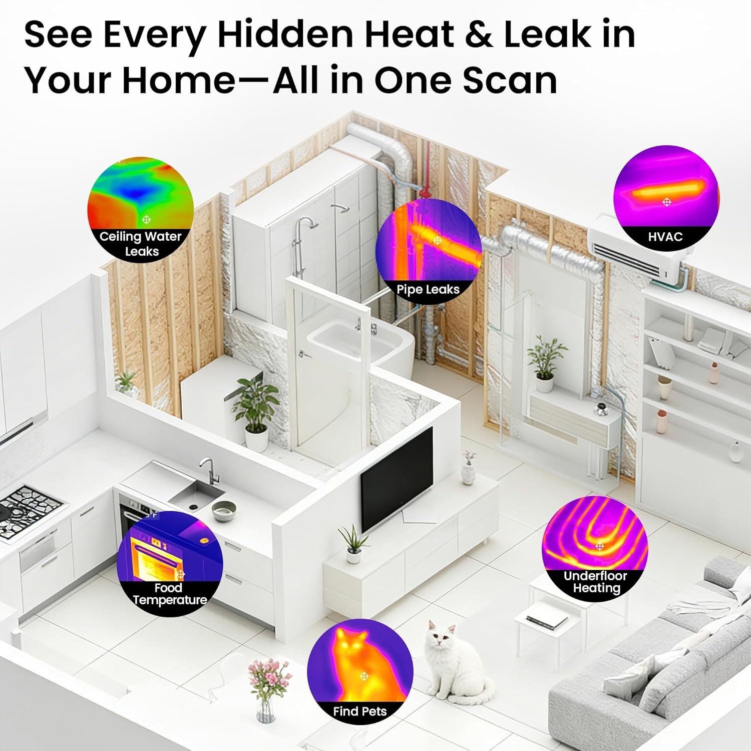 ANXTECH Infrared Thermal Camera ISR Resolution 240×240 Thermal Imaging Camera