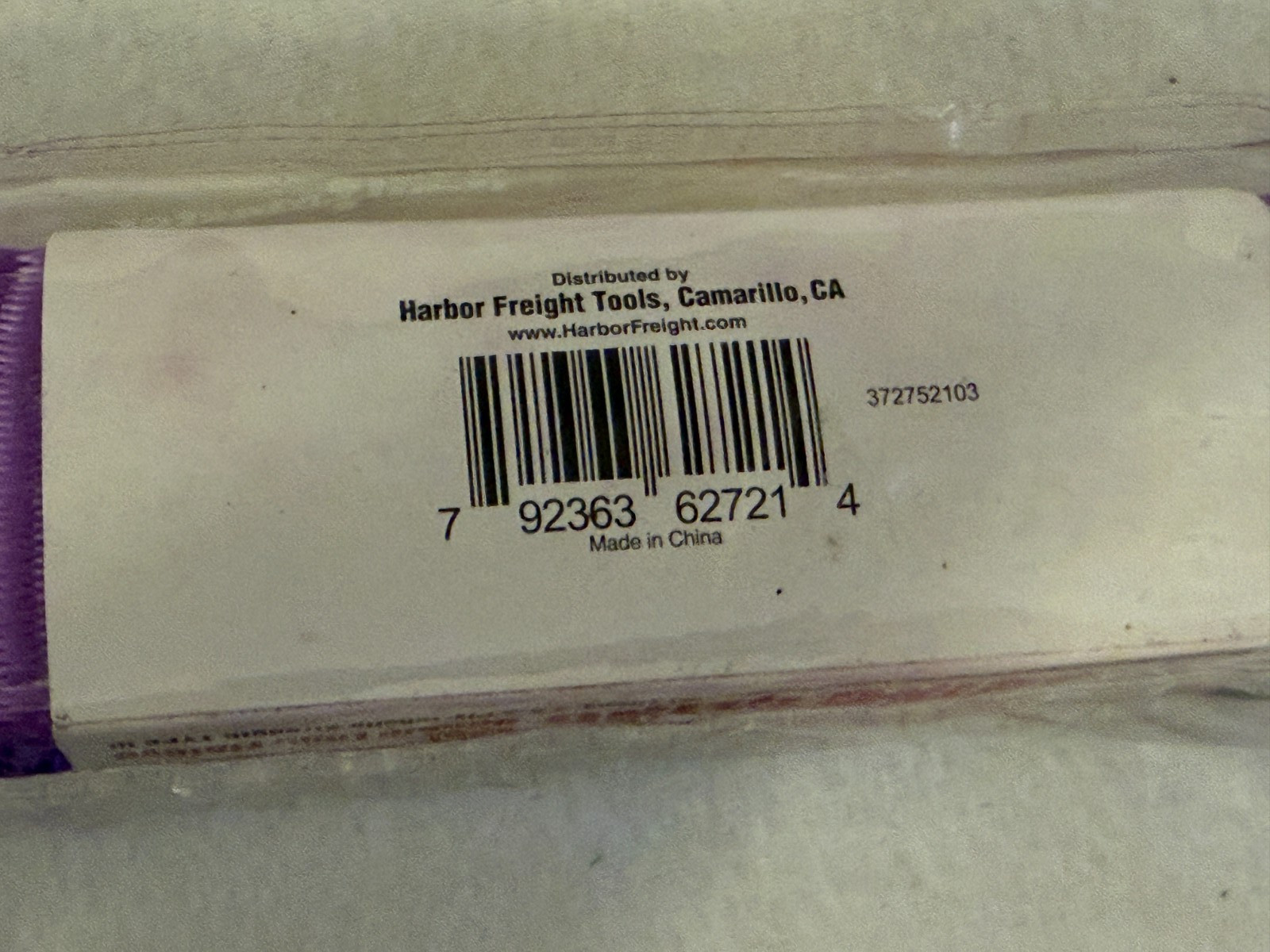 HAUL MASTER 2in x 6.5ft WEBBING SLING 2000 LB LIFT STRAP NEW
