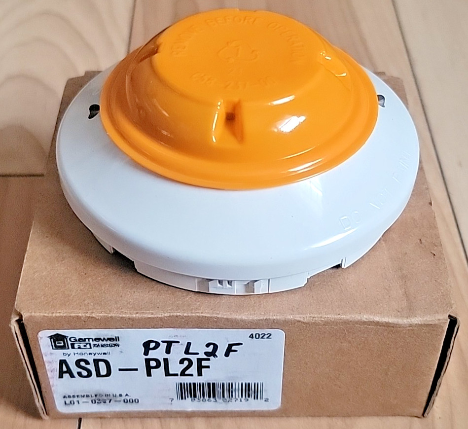 Honeywell Gamwell ASD-PTL2F S911 Smoke Detector Head Fire Alarm Sensor – NEW
