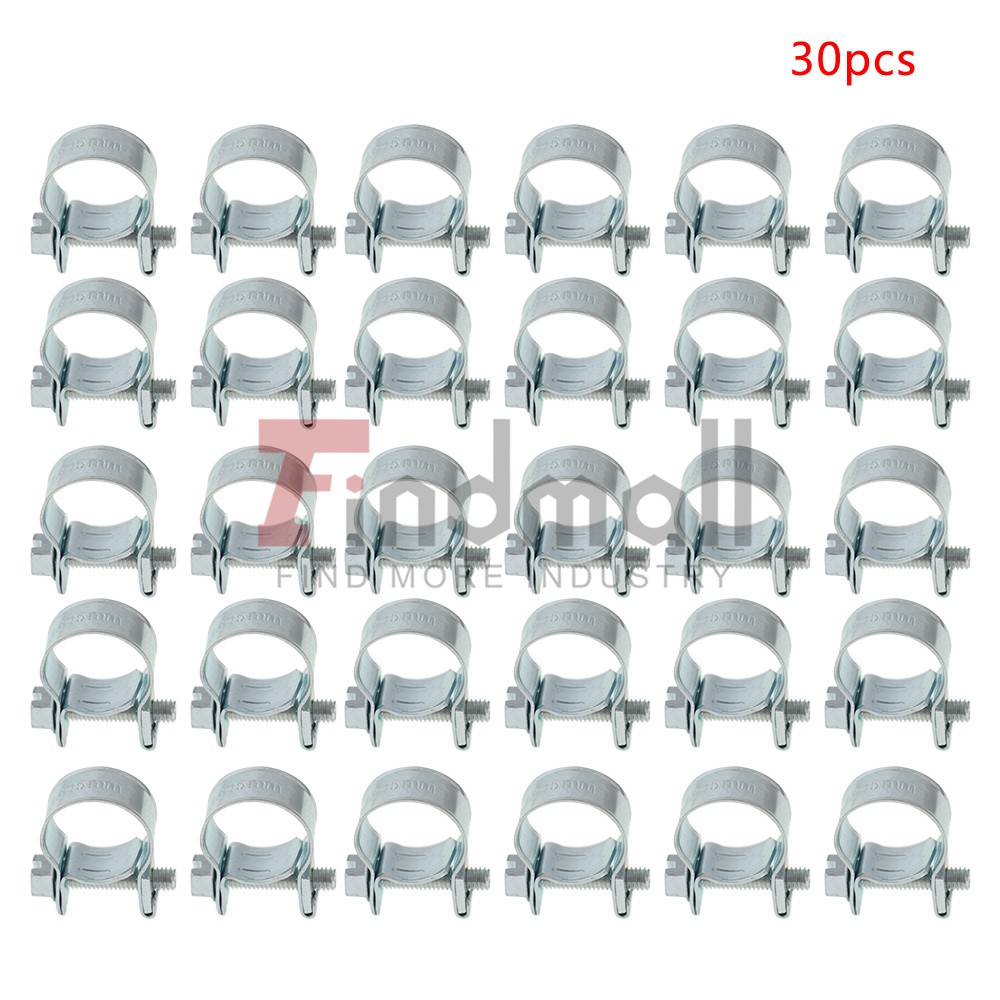 5/16″ （13mm-15mm) FUEL INJECTION HOSE CLAMP / AUTO Fuel clamps 30 Pcs