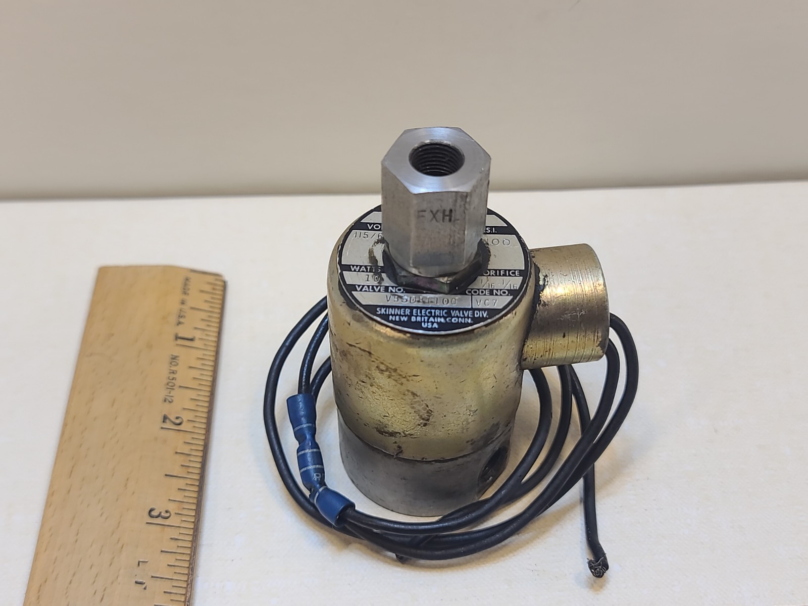 Parker Skinner V53DB1100 Pneumatic Solenoid Valve – Used