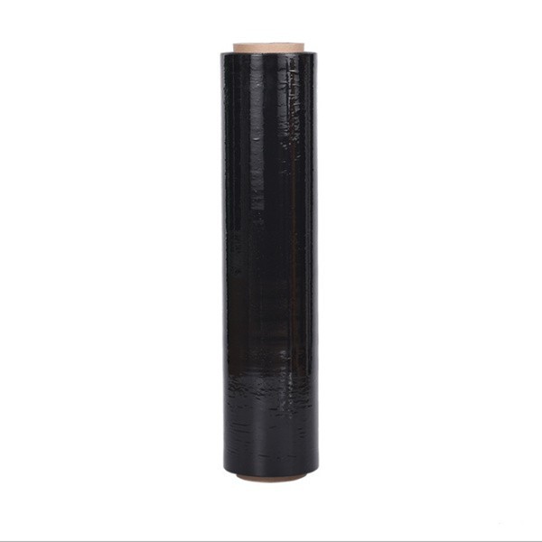 80 GAUGE – 4 Rolls Black Shrink Wrap Stretch Film 18″ X 1000′ Total 4000 FT