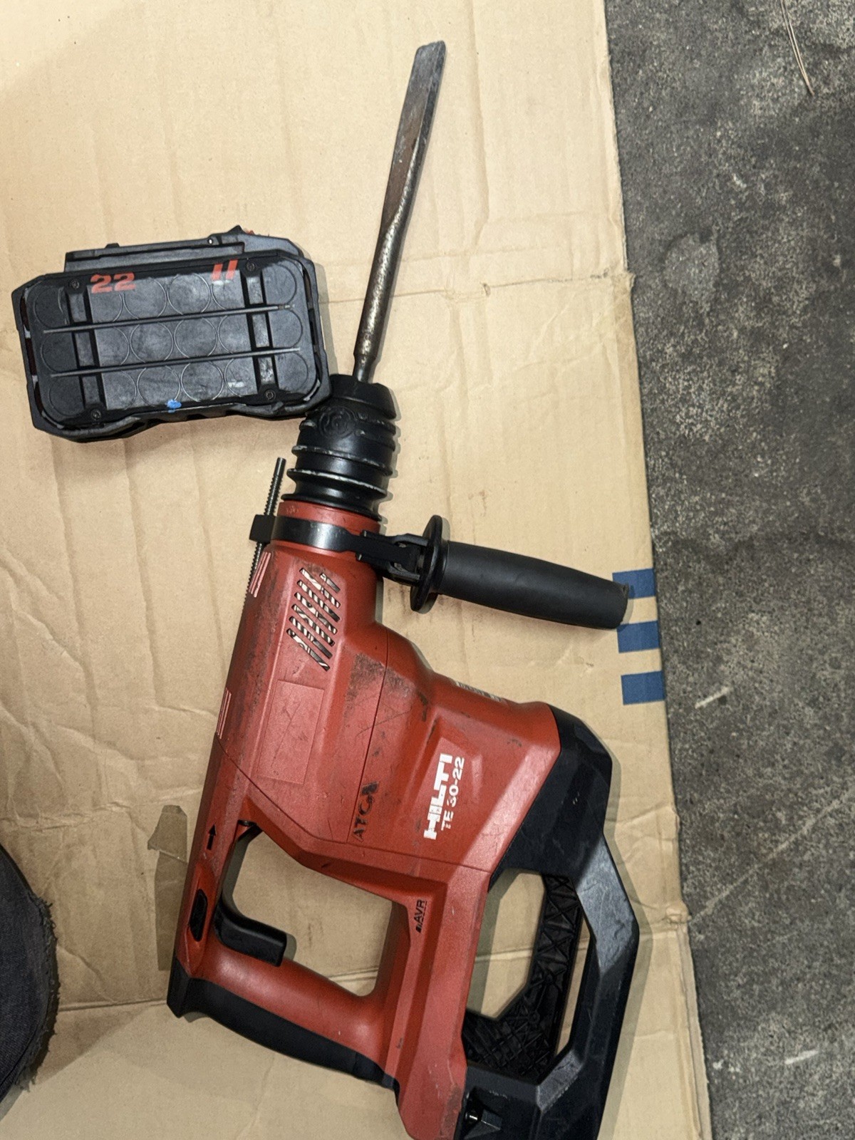 HILTI TE 30-22 NURON ATC & AVR Cordless Rotary Hammer Drill/B 22-255 Li-ion BATT