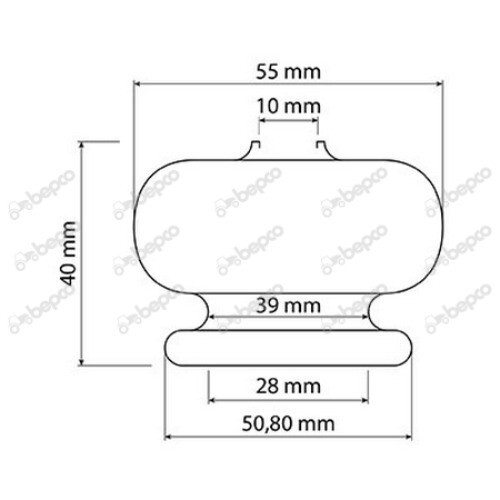 183462M1 Massey Ferguson 202 205 2200 30 302 304 31 40 50 Brake Rod Seal