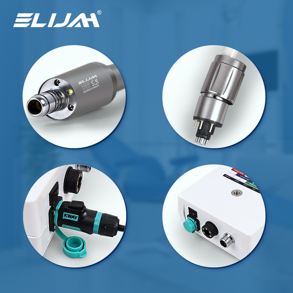 NSK Style Dental Brushless LED Electric Micro Motor 1:1/1:5 Increasing Handpiece