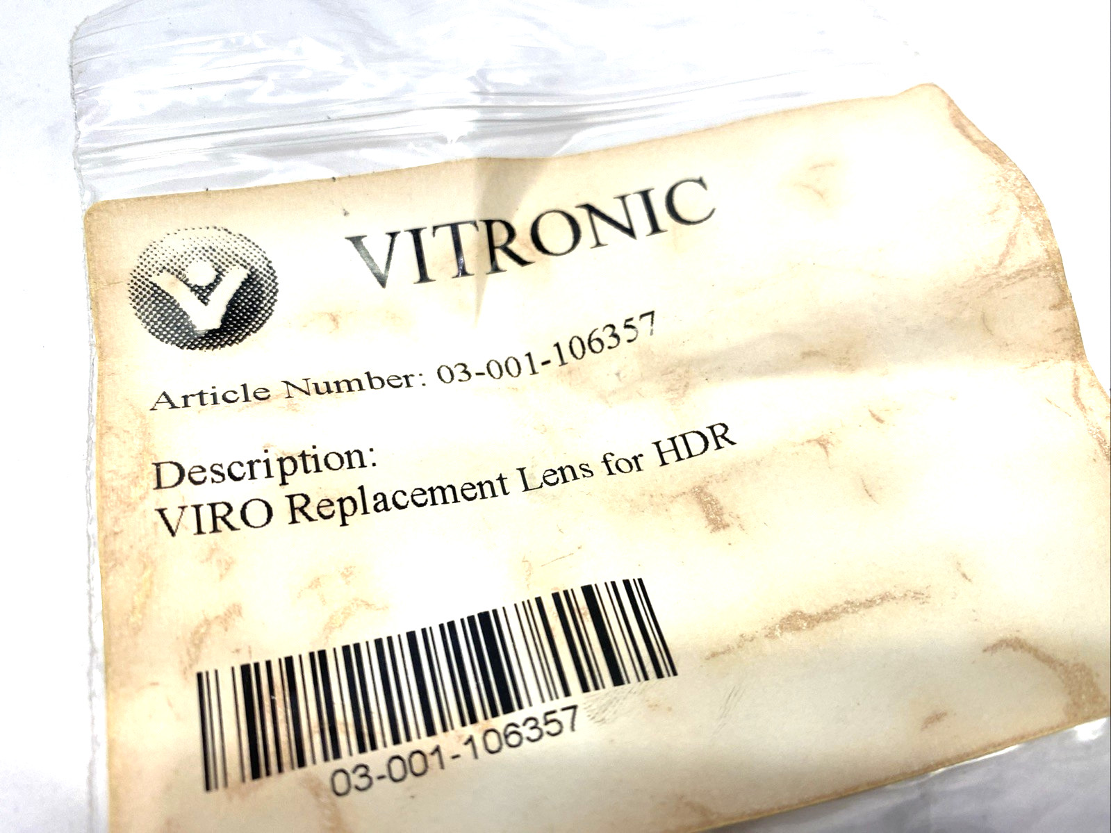Vitronic 03-001-106357 Viro Replacement Les For HDR, RED