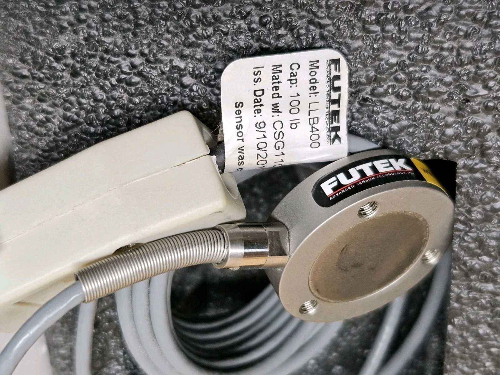FUTEK CSG110 LLB400 Strain Gauge Amplifier Module Load Cell 100lb FSH01449 USA