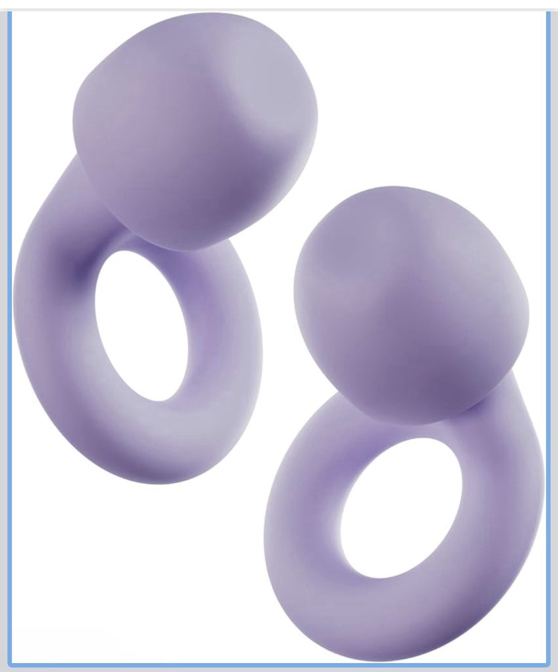 Loop Quiet 2 Ear Plugs For Noise Reduction – 14dB – Color – Violet – New