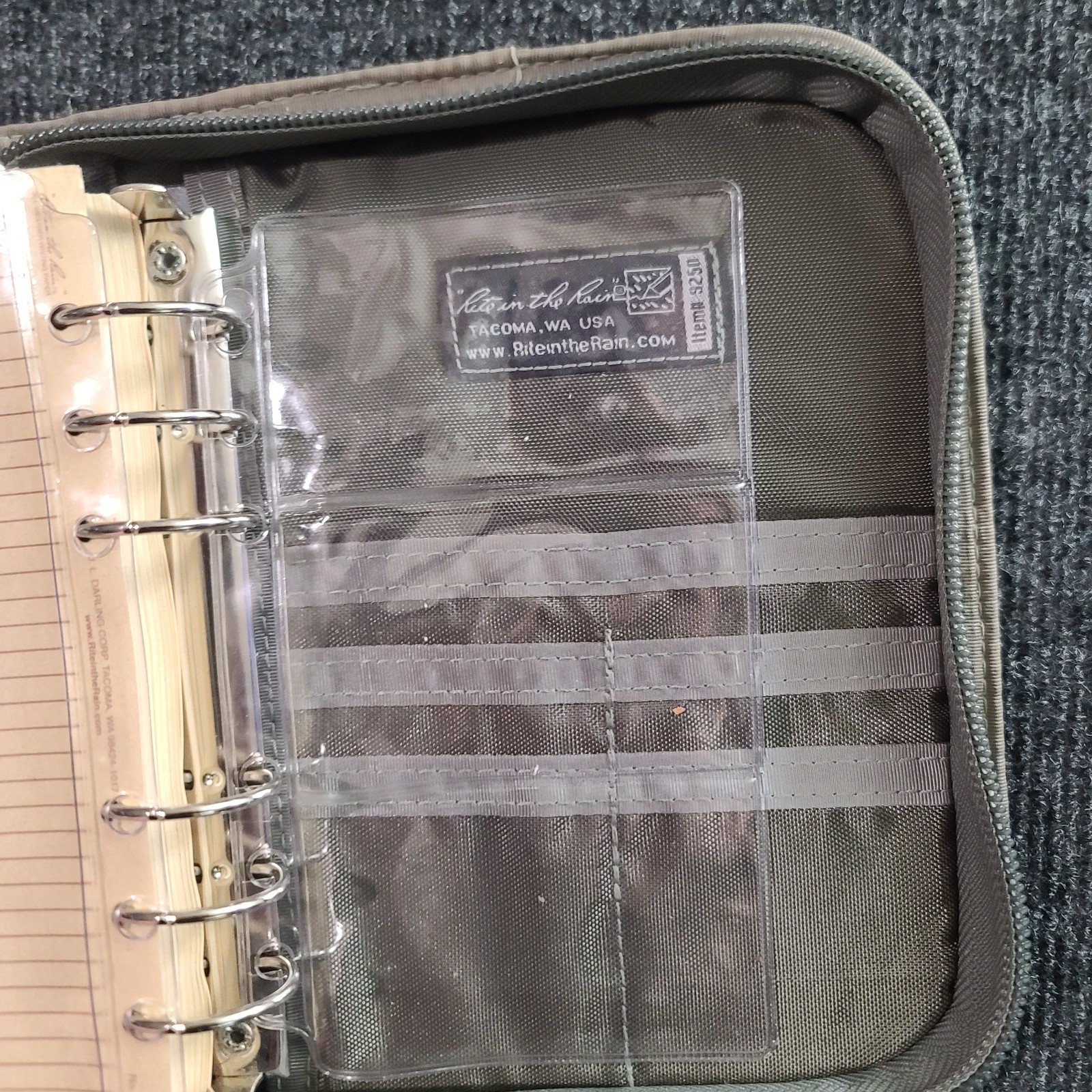 Rite in the Rain Tactical Field Binder Kit ACU Camo U.S. Army Notebook Organizer