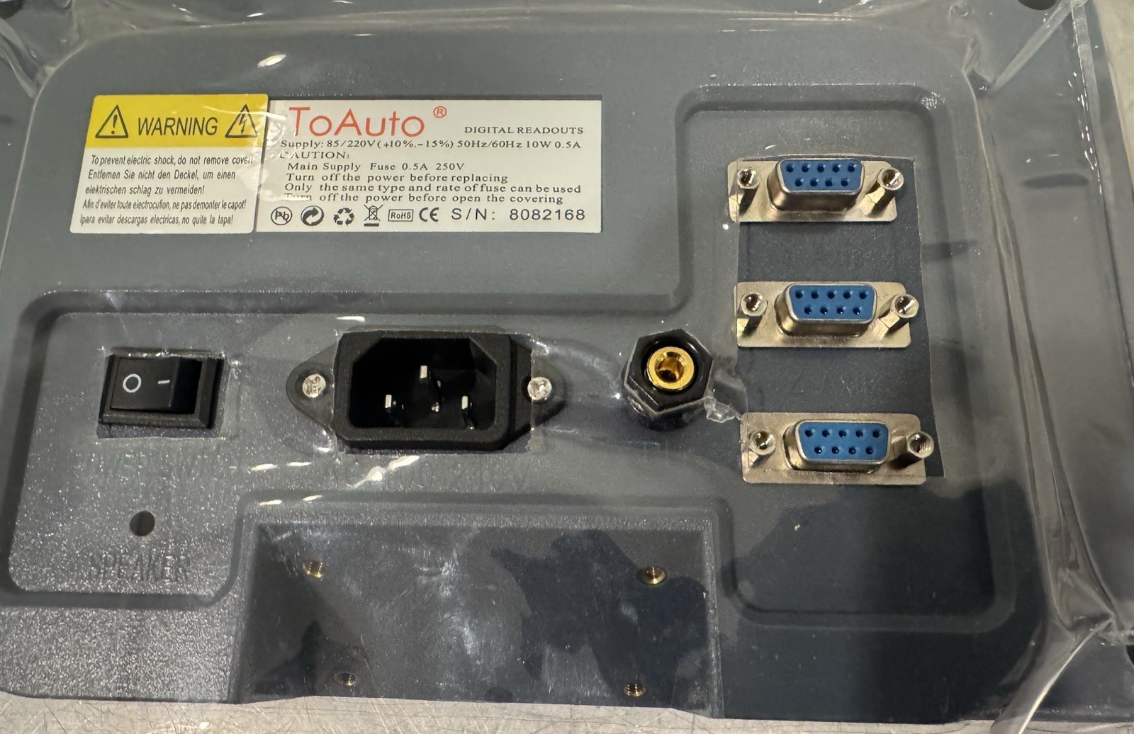 ToAuto DRO-3Axis Digital Readout Display Control NEW! FREE SHIPPING!