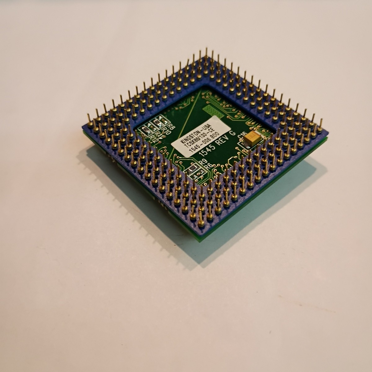 Kingston TurboChip TC5X86/133 486 Socket 3 Upgrade CPU 5X86 DX5 133MHz Vintage