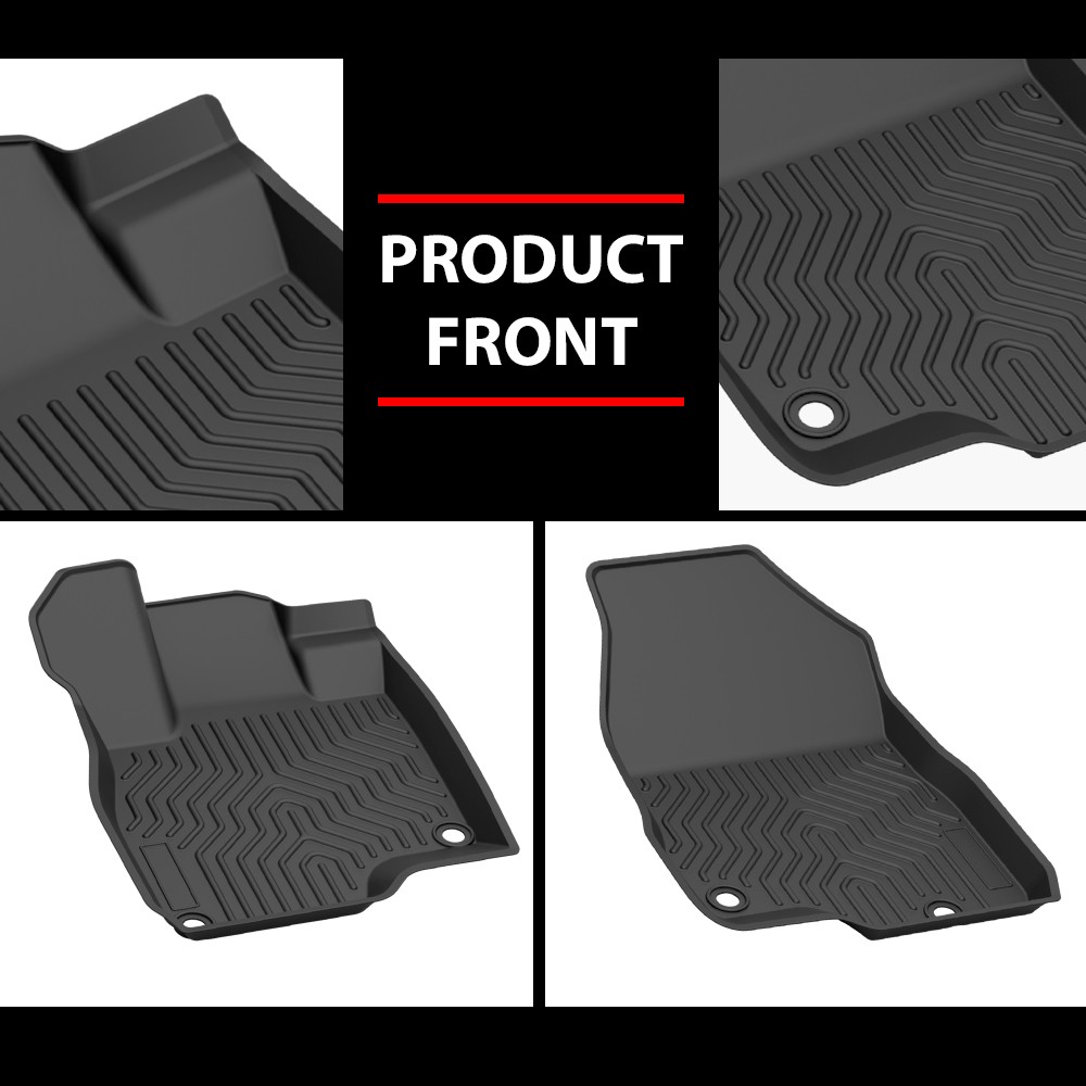 LQI TPE Floor Mats Fit Acura RDX 2019 2020 2021 2022 2023 2024, All Weather