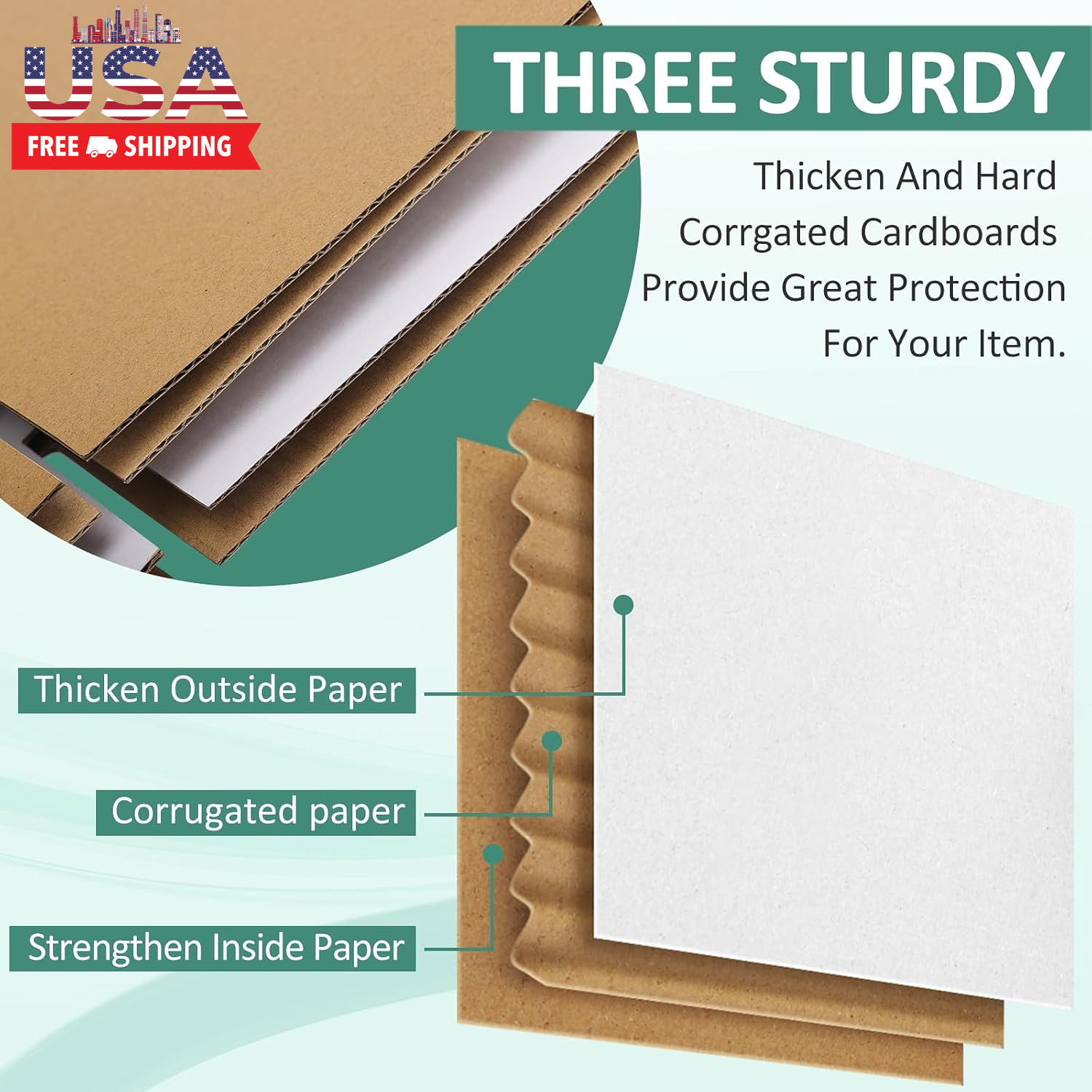 30 Pack Small Shipping Boxes Assorted Sizes, 8X6X4 & 9X6X4 & 10X7X5 10 PCS Each