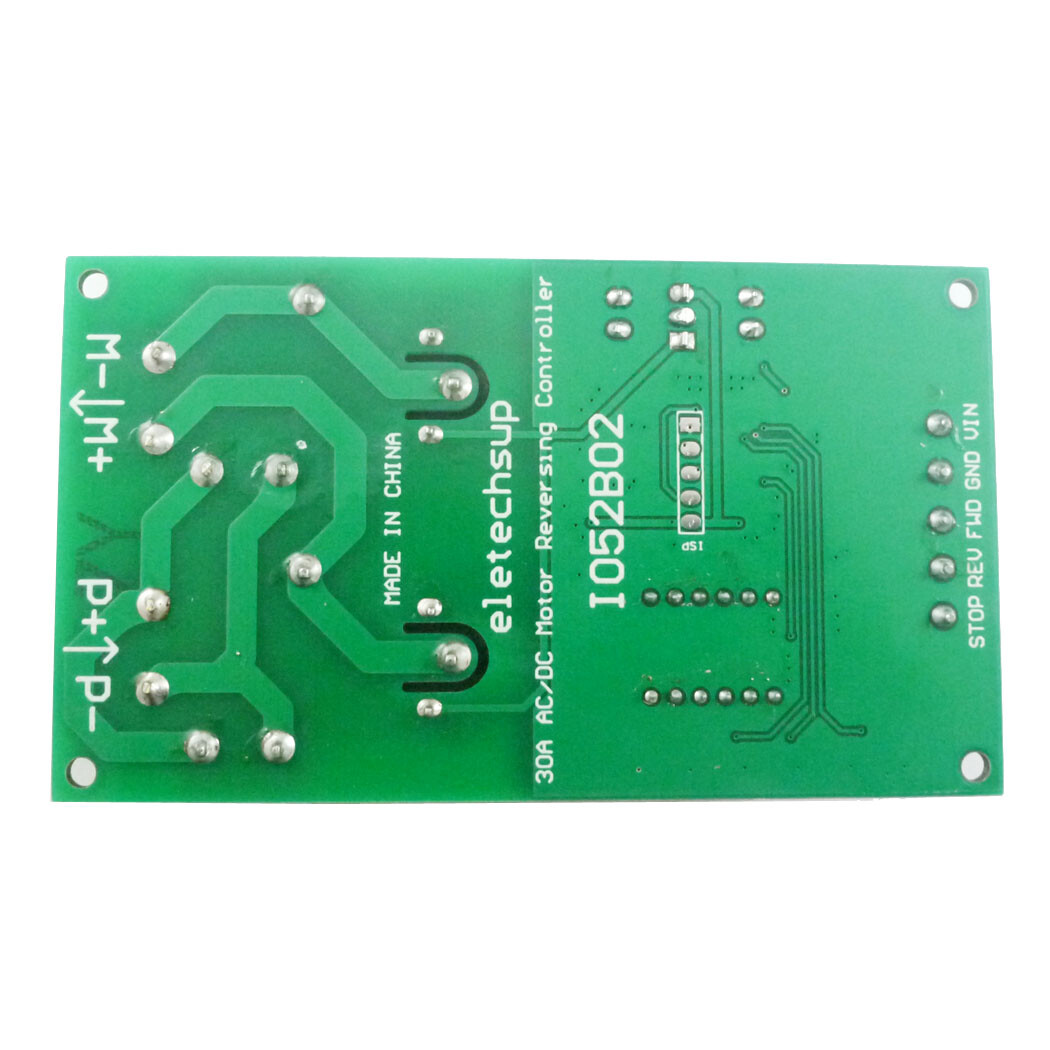 30A12V DC/AC Motor Forward & Reverse Controller 0.1-999.9S Delay Relay Modul