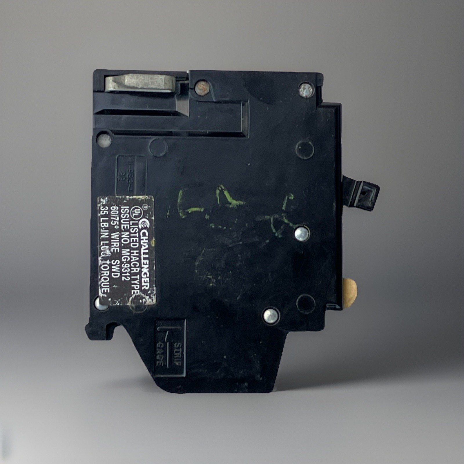A120L Challenger Crouse-Hinds 1 Pole 20A «Cheater» Circuit Breaker A120 Non-CTL