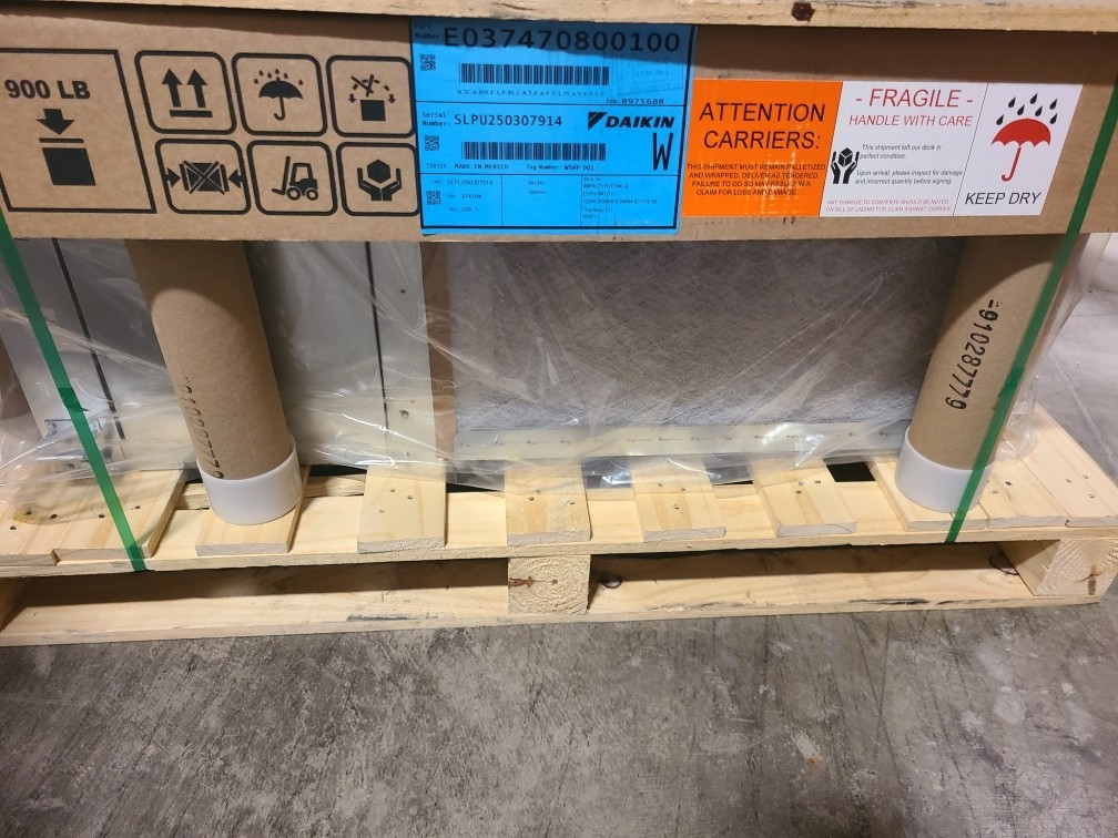 Daikin Water Source Heat Pump; W.SC.H.019.E.1.F.RS.C.M; E037470800100; WSHP; NEW