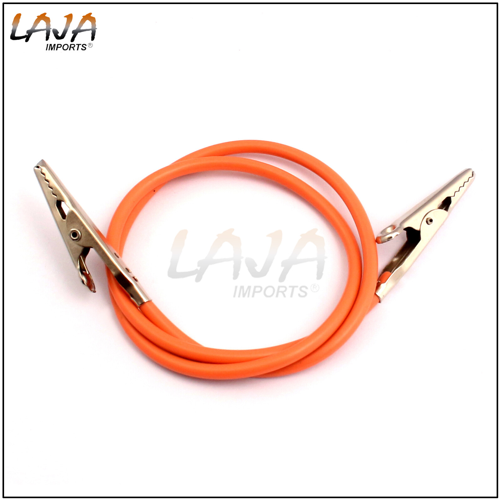 Dental Bib Silicone Holder Napkin Clip Flexible Rubber Chain Orange Color