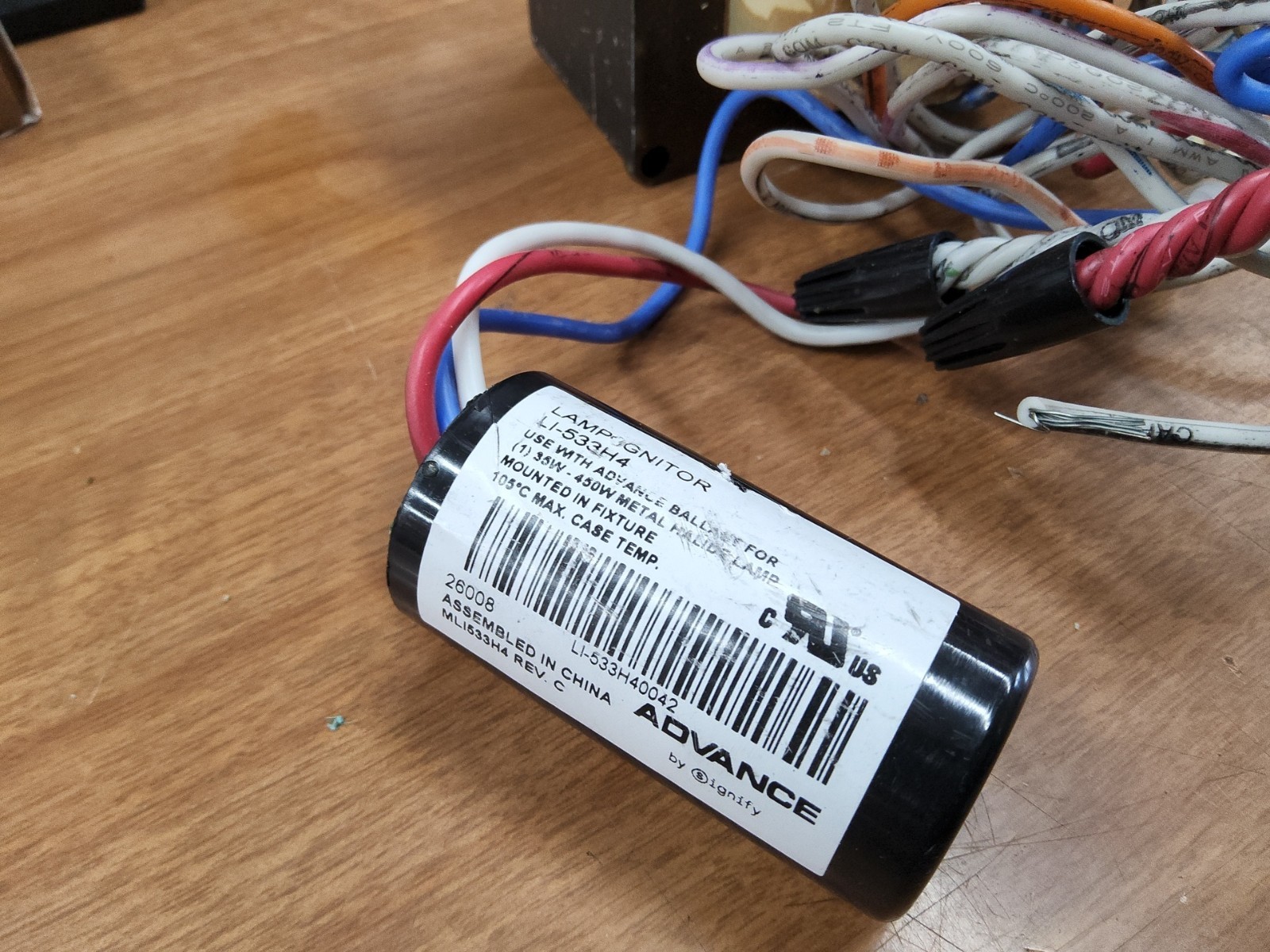 Advance 71A6052-A 400W Metal Halide Magnetic Ballast – Genuine OEM. SB4