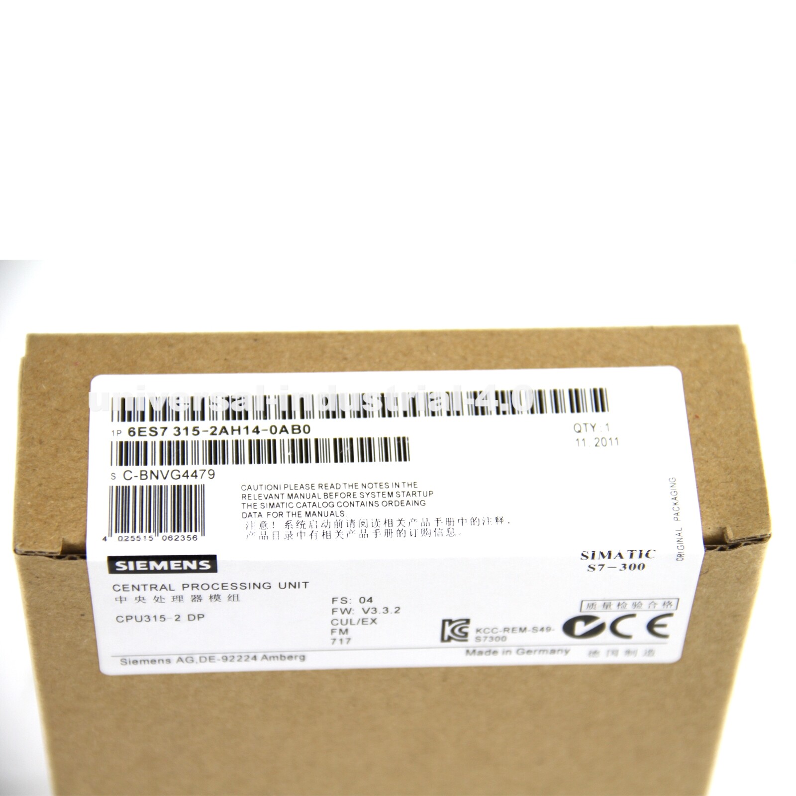 NEW Siemens 6ES7 315-2AH14-0AB0 6ES7315-2AH14-0AB0