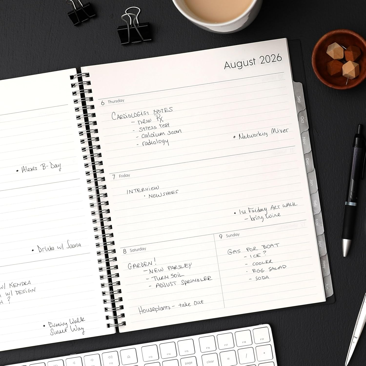 2026-2027 Weekly & Monthly Academic Planner, 8.5″x11″, Enterprise | July 2026 –