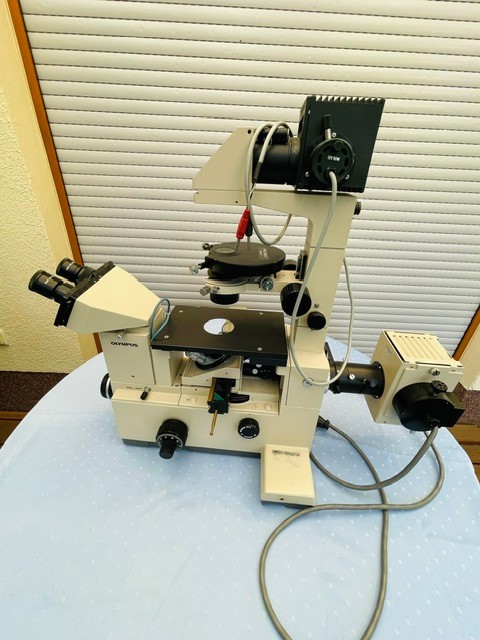 Olympus IMT-2 Inverted Phase Contrast Microscope